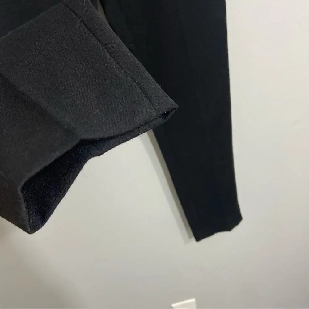 Sandro Wool Drawstring Pants Black Size 1 - Picture 3 of 9